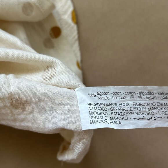 Zara raglan/flutter sleeve polka dot t-shirt | 4-5Y - Picture 4 of 6